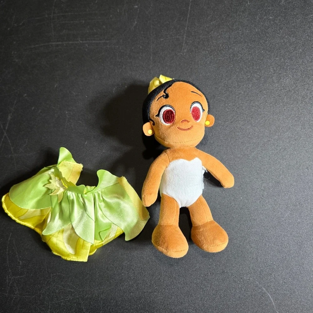 Disney nuiMOs Tiana Plush The Princess and the Frog Poseable Doll NO SHOES